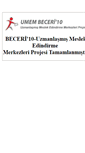 Mobile Screenshot of beceri.org.tr